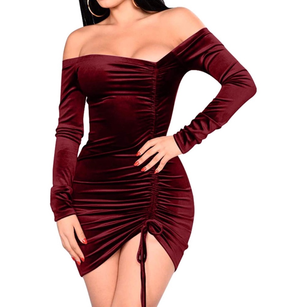 Bodycon Ruched Dress